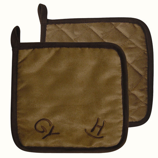 Cattle Brand Pot Holder